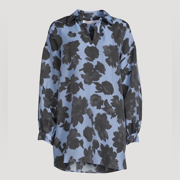 Samsoe Samsoe Gitte shirt Serenity glow Size XS/S Linen blend - Picture 3 of 13